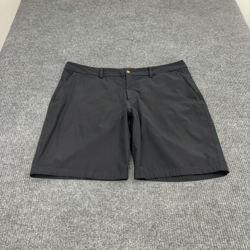 Lululemon Shorts Mens 41 Black Synthetic Athletic Casual Gorpcore
